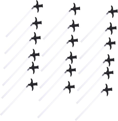 Gatuida 100pcs Tube Nozzle for Spray Glue Assorted Color Caulking Tube Practical for Seam Filling and Diy Projects in Saudi Arabia
