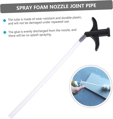 Gatuida 100pcs Tube Nozzle for Spray Glue Assorted Color Caulking Tube Practical for Seam Filling and Diy Projects in Saudi Arabia
