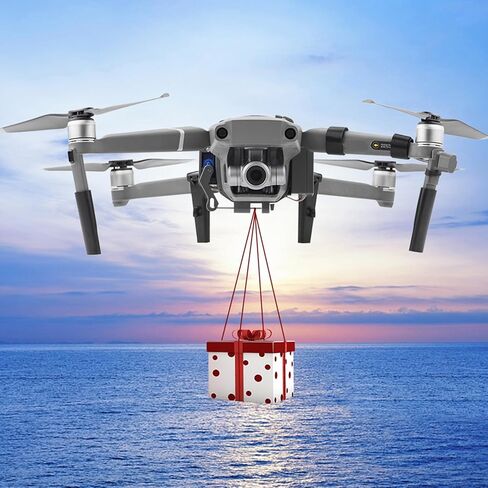 نظام إسقاط الهواء بدون طيار من LICHIFIT مع تروس الهبوط لـ DJI Mavic 2 Pro/Zoom القاذف الحساس للضوء، توصيل الحمولة، جهاز إسقاط الهواء، أرجل ممتدة in Saudi Arabia