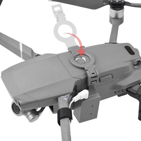 نظام إسقاط الهواء بدون طيار من LICHIFIT مع تروس الهبوط لـ DJI Mavic 2 Pro/Zoom القاذف الحساس للضوء، توصيل الحمولة، جهاز إسقاط الهواء، أرجل ممتدة in Saudi Arabia