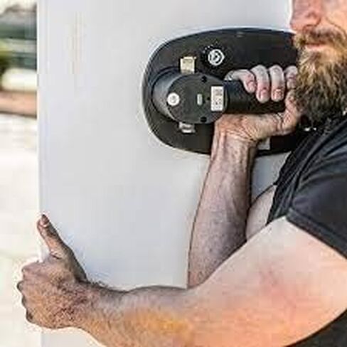 GRABO Nemo (2 Batteries, 2 Seals) - Electric Vacuum Suction Cup Lifter for Wood, Paver, Drywall, Marble, Tile and More (Lifts up to 375 lbs) in Kuwait