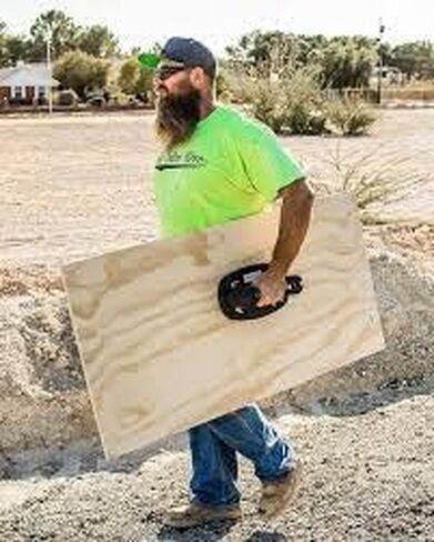 GRABO Nemo (2 Batteries, 2 Seals) - Electric Vacuum Suction Cup Lifter for Wood, Paver, Drywall, Marble, Tile and More (Lifts up to 375 lbs) in Kuwait