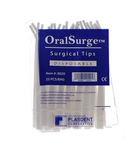 Corp. 8020 OralSurge White 1/8" 25/Pk in Saudi Arabia