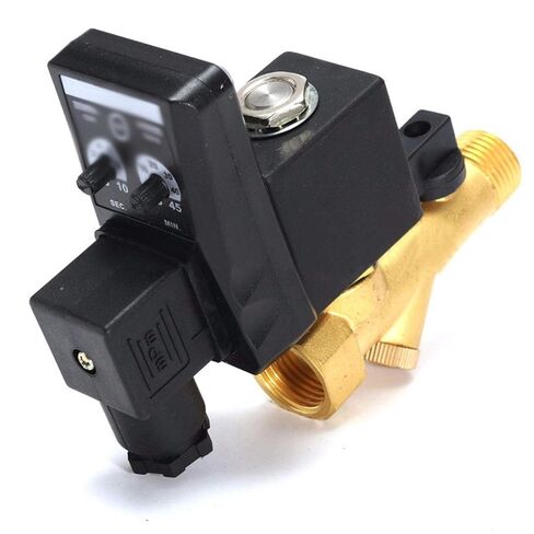 1/2 بوصة DN15 تجفيف إلكتروني أوتوماتيكي 24 فولت 110 فولت 220 فولت 380 فولت توقيت الهواء المضغوط خزان الغاز صمام استنزاف (التيار المتناوب 380 فولت ، النوع 2) in Kuwait