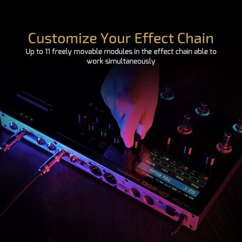 VALETON GP-200 - HD modeling Multieffect and USB Audio interface, Black in Saudi Arabia