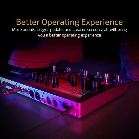 VALETON GP-200 - HD modeling Multieffect and USB Audio interface, Black in Saudi Arabia