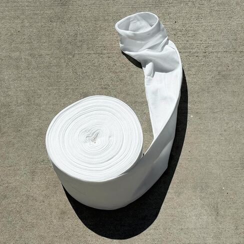 Sandbaggy Drain Pipe Sock - Filter Sleeve for Drainage (4, White, 4-inch x 100 ft) in Kuwait