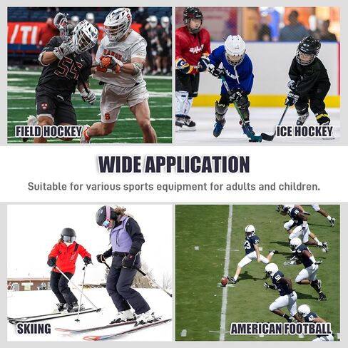 رف تجفيف معدات الهوكي - حامل مجفف معدات هوكي الجليد المعدني شديد التحمل مع مشابك معلقة للتجفيف السريع ومنع الرائحة in Kuwait