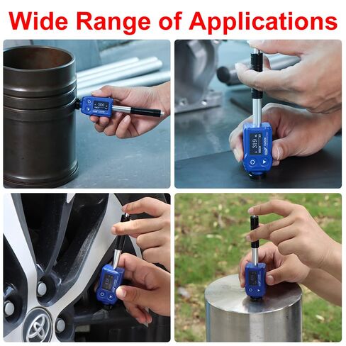 LS252D Leeb Portable Hardness Tester Machine Pen Type D Impact Device Durometer Metal Portable Leeb Hardness Tester for Steel in Kuwait