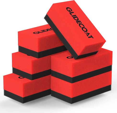 Glidecoat Ceramic Coating Applicator Sponges 2 Pack- Applicator Pads Detailing for Cars, Boats, Motorcycles, Motorhomes, and More - Non-Absorbing - Effortless Application On Any Vehicle! (2 Count) in Kuwait