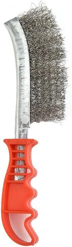 1 قطعة فرشاة سلك الفولاذ المقاوم للصدأ 235mmX0.3mmX32mm إزالة الصدأ الفجوة تنظيف فرشاة سلك لحام التماس أداة اليد البلاستيكية in Kuwait
