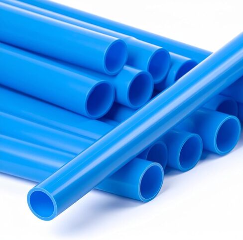 عصا أنبوب PEX-B مقاس 3/4 بوصة × 2 قدم، أنابيب Pex زرقاء لخط مياه الشرب وسباكة الماء الساخن، للاستخدام الداخلي/الخارجي in Kuwait