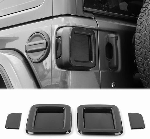 CheroCar for JT Tail Light Cover Guard Trim Frame Bezels Decoration Accessories for Jeep Gladiator JT 2019-2025… in Kuwait