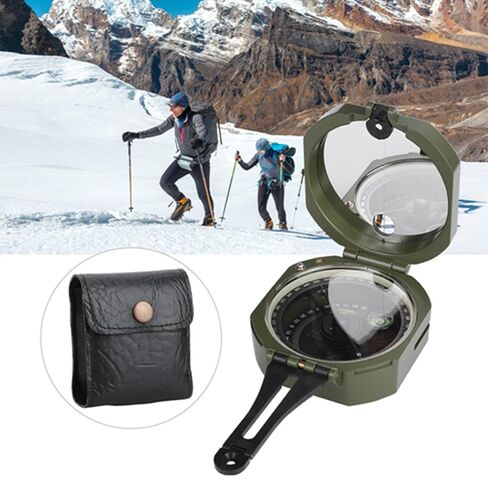 Professional Lensatic with Fluorescent Display, Geology Declination Adjuster, B40X8Oo with Fluorescent Display, Declination Adjuster, for Geological Survey and Orienteering in Saudi Arabia