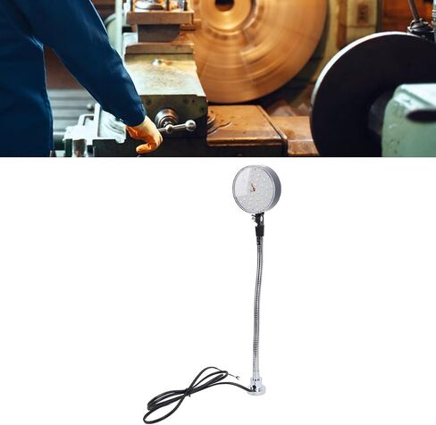 ضوء آلة LED، 15 وات 36 مصباح LED 1500LM 6500K ضوء عمل بقاعدة مغناطيسية مرنة معقوفة، 360 قابل للتعديل لورشة العمل باستخدام الحاسب الآلي آلة طحن إصلاح السيارات in Kuwait