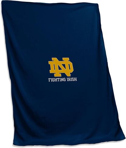 شعار العلامات التجارية NCAA Notre Dame Fighting Irish بطانية من النوع الثقيل للجنسين، مقاس واحد in Saudi Arabia