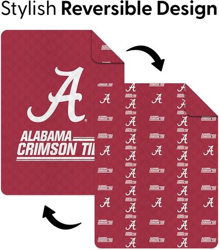Northwest NCAA Quilted Throw Blanket with Sham, Soft Cozy Bedding, All Seasons, 60 x 80 inches in Saudi Arabia