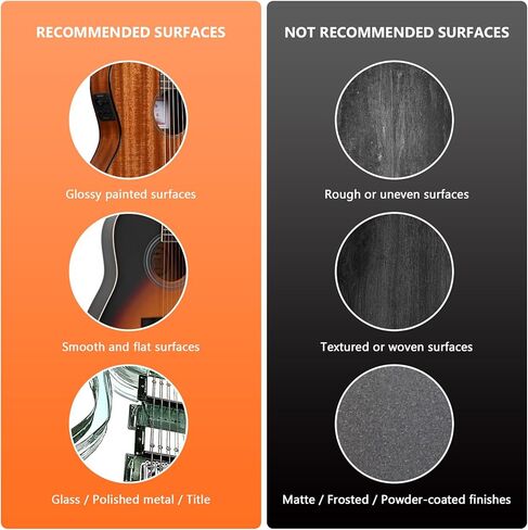 Magnetic Guitar Phone Holder–Hands-Free Guitar Phone Mount with Vacuum Suction–Stable Phone Holder for Guitar Playing– Perfect for Watching Tutorials & Tabs While Playing–Universal Fit, Easy Setup in Saudi Arabia