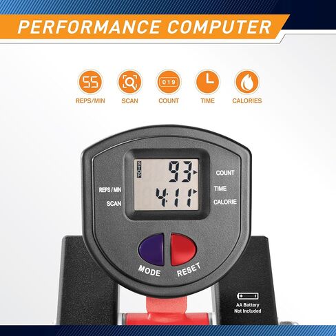 Marcy Easy Rider - Full-Body Exercise Workout Rowing Squat Machine, Free-Weight Resistance, Includes Performance Monitor for Compact Home Gym JX-1057 in Saudi Arabia