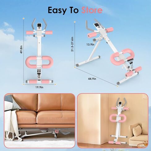 مدرب عضلات البطن متعدد الوظائف وقابل للتعديل، جهاز تمارين البطن لتمرين المعدة، معدات تمارين 5 في 1: آلة التجديف، آلة ضغط الساق، آلة البطن الشراعية، كرسي روماني، أشرطة مقاومة بمقابض in Kuwait