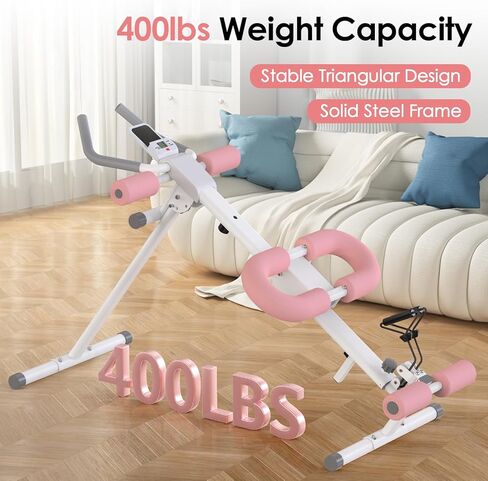 مدرب عضلات البطن متعدد الوظائف وقابل للتعديل، جهاز تمارين البطن لتمرين المعدة، معدات تمارين 5 في 1: آلة التجديف، آلة ضغط الساق، آلة البطن الشراعية، كرسي روماني، أشرطة مقاومة بمقابض in Kuwait