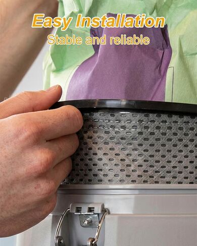 Vacuum Cleaner Filter Bags Fit for ProTeam Super Coach Pro 6 GoFree Flex Pro II ProVac FS 6 GoFit 6 GoFIt 6 PLUS Backpack Vacuum Cleaner Replace 834072, 2PCS in Kuwait