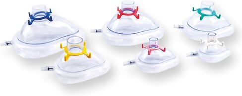 قناع وجه مبطن ناعم، صغير، 5 عبوات (مقاس 2) in Kuwait