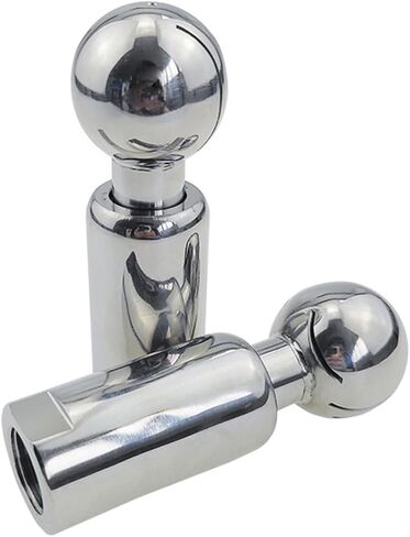 كرة تنظيف خزان CIP الدوارة 3/8 "1/2" 3/4 "1" BSPT أنثى مترابطة 360 درجة فوهة رأس دوارة من الفولاذ المقاوم للصدأ SS304 1 قطعة (3/4 بوصة) in Saudi Arabia