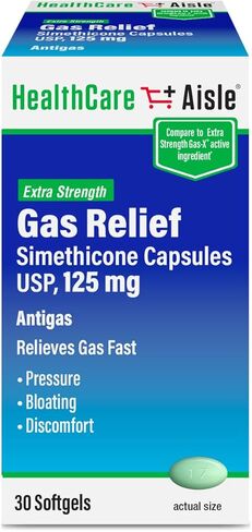 هيلث كير آيسل كبسولات سيميثيكون 125 مجم 150 قيراط in Kuwait