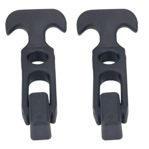 2 Sets Heavy Duty Rubber T-Handle Latches with Flexible Shock-Absorbing Draw Latch for Golf Cart Tool Box Locking Accessories in Saudi Arabia