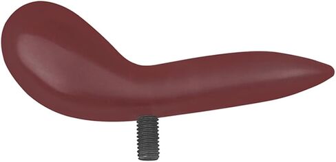 Bassoon Thumb Rest Finger Holder Set with Detachable Silver-plated Base Red Bassoon Finger Protector Pad with Hand Support and Screws in Kuwait