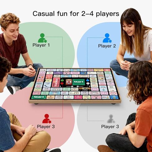 Electronic Drinking Games for Adults, Automatic Board Game for Adults Party with Screen & Music, 2–4 Players Interactive Bar & Party Drinking Board Games, Age 21+ in Saudi Arabia