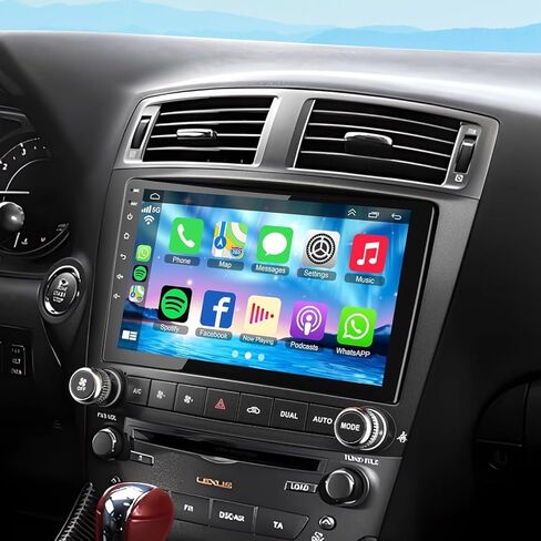 4G+64G Car Radio Stereo for Toyota RAV4 2007-2012, Wireless Carplay&Android Auto with Android 13 Support Bluetooth/Voice Control/GPS/WiFi/Back-up Camera/SWC/FM, 10 Inch IPS Touch Screen in Saudi Arabia