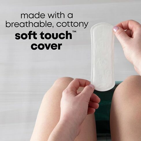 U by Kotex Clean & Secure Daily Liners, Regular, 129 Count - 4 Pack (516 Total in Kuwait