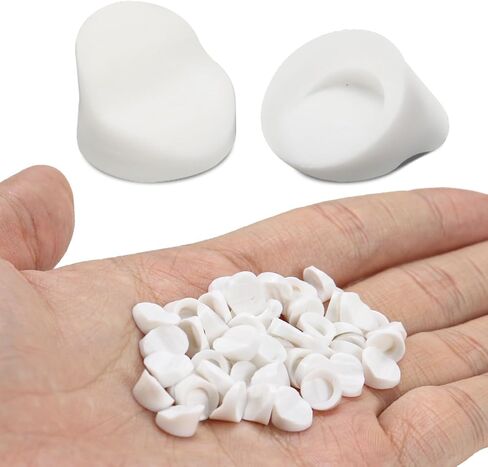 50 Pcs Entry Doors Frame Plugs Diameter 5/16" x 1/4" Compatible with ODL/Western Reflection Frame, Door Window Screw Hole Plugs,Entry Door Plugs Screw Hole Plugs-White in Kuwait