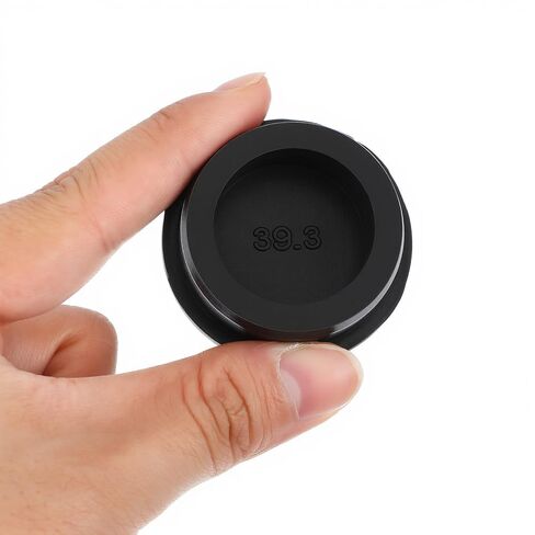 6 PCS Rubber Plugs for Round Holes, 39.3mm 1-1/2 Inch Black Round Silicone Plug, T-Shaped Snap in Plug Hole Seal Cover Rubber Stoppers Plugs Waterproof for Kitchen Rubbers Bulkheads Bottles in Kuwait