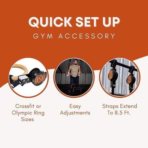 Rapid Rings – Portable Gymnastic Rings for Strength, Stability, and Skill Training Anywhere in Saudi Arabia