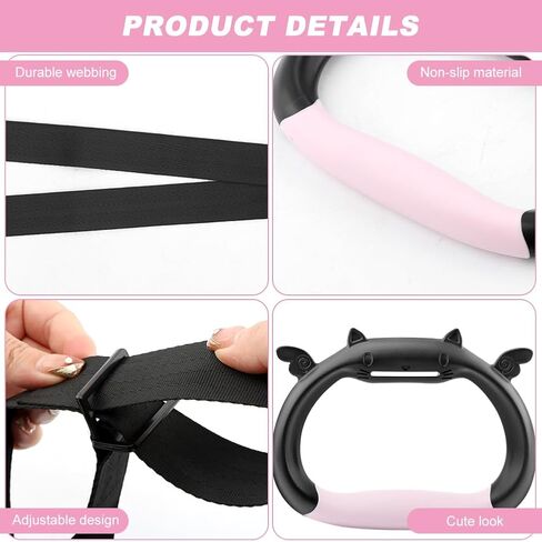 حلقات الجمباز، حلقات سحب مع حزام قابل للتعديل، حلقة تدريب القوة لقضيب السحب في الأماكن المغلقة والخارجية للتمرين المنزلي وتدريبات اللياقة البدنية - تحمل حمل 550 رطل in Kuwait