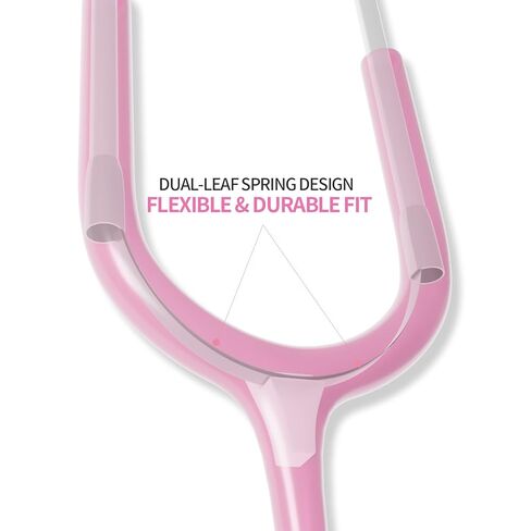 Scian 30G-PK Stethoscope - High-Fidelity Acoustics, Lightweight Aluminum, Satin Tube for Pediatrics & Nursing - Nurse Essentials in Pink in Saudi Arabia