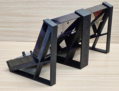 2 Tier Black Desktop Stand Holds 4 Korg Volca Beats Bass FM Keys Nubass Loop Sample Synthesizer Mixer Drum Rhythm Machine Sampler in Kuwait