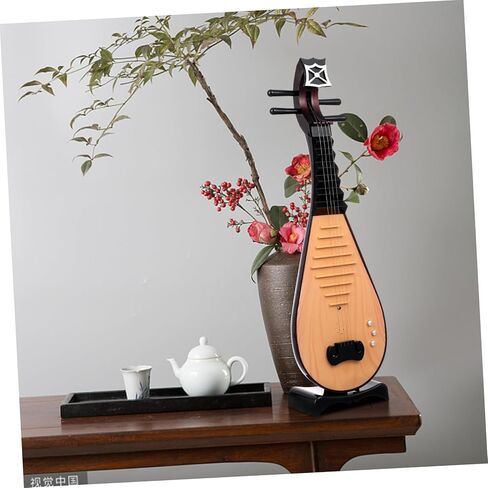 1pc Chinese Lute Simulation Model for Ancient Costume Photography Lightweight Pipa Decor Prop Chic and Design for Traditional Music and Vintage Themes in Kuwait