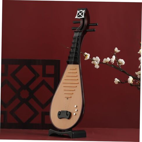 1pc Chinese Lute Simulation Model for Ancient Costume Photography Lightweight Pipa Decor Prop Chic and Design for Traditional Music and Vintage Themes in Kuwait