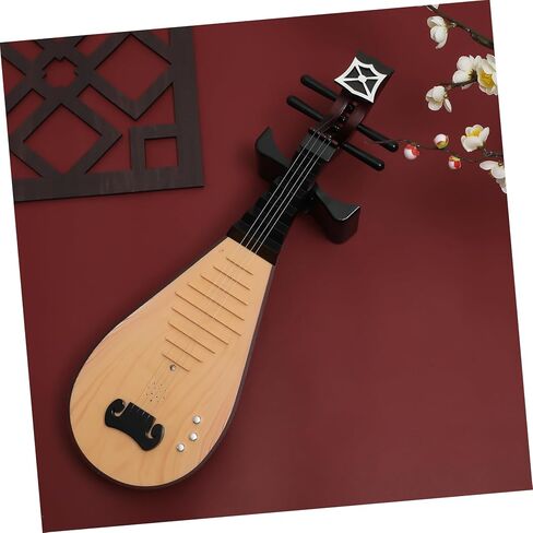 1pc Chinese Lute Simulation Model for Ancient Costume Photography Lightweight Pipa Decor Prop Chic and Design for Traditional Music and Vintage Themes in Kuwait