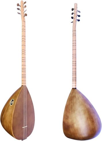 Turkish Quality Long Neck Mulberry Baglama Saz For Sale ASL-109 | Baglama Saz String Musical Instrument in Kuwait