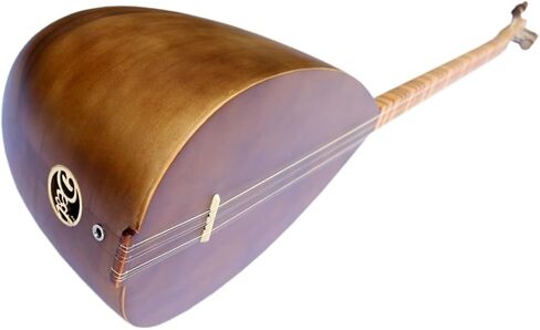 Turkish Quality Long Neck Mulberry Baglama Saz For Sale ASL-109 | Baglama Saz String Musical Instrument in Kuwait