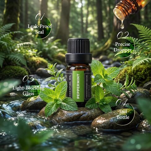 SACATR 36 Pcs Natural Essential Oil Sets,Essential Oils for Diffuser, Humidifiers, Skin Care, Massage, Fragrance Oil Scent for DIY Candle and Soap Making, Gift for Friends (36 * 5ML) in Saudi Arabia