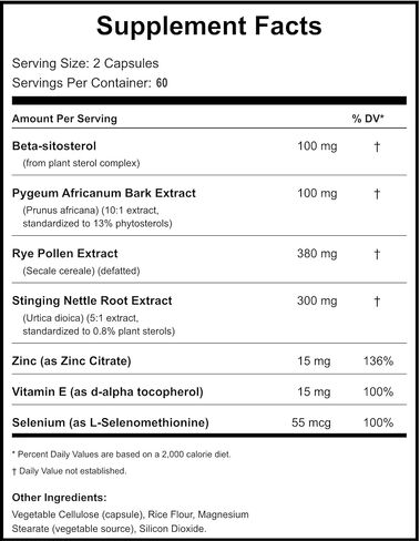 RestFlow Pro – Advanced Prostate Support Supplement – Saw Palmetto Free Formula with Beta-Sitosterol & Pumpkin Seed Oil – Supports Urinary Flow & Nighttime Comfort – 120 Capsules in Saudi Arabia