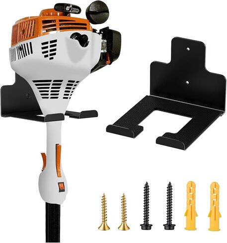 Garage Organization Wall Mounted Storage Rack, Heavy Duty Tool Hanger for Grass Trimmer, Hedge Trimmer, Weed Wacker and Garden Power Tools, 1 Pack in Saudi Arabia