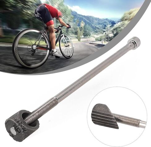 Bike Steel Stem Adapter Bolt & Wedge, 22.2mm Stem Conversion Kit, M8 Thread 170Mm Length Bike Stem Wedge Nut Replacement Adapter, Handlebar Extension Adapter in Kuwait