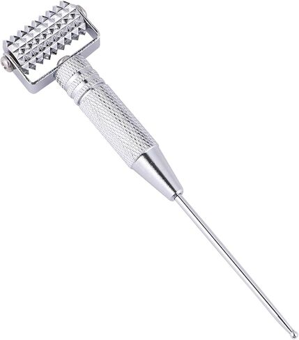 EXCEART Acupuncture Pen Ear Massage Tool Face Roller Adjustable Deep Tissue Massage Tool for Face Ear Self-Massage in Kuwait